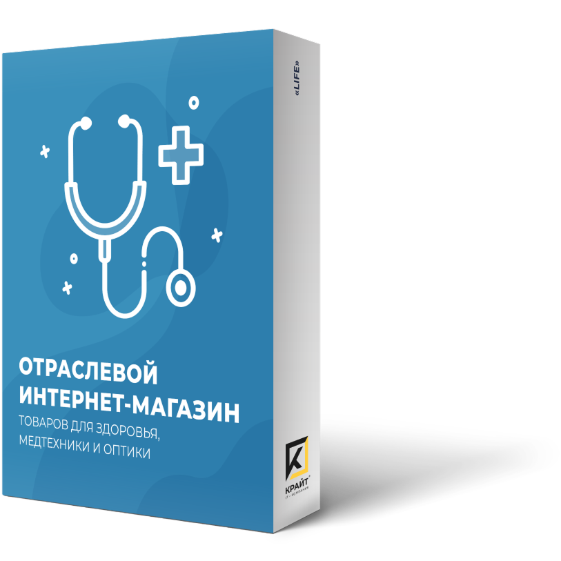 Отраслевой интернет-магазин товаров для здоровья, медтехники и оптики